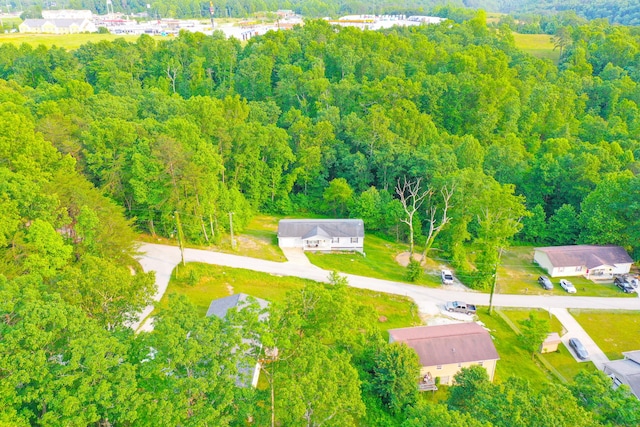 15 April Ln, Corbin, KY 40701 - drone / aerial view of a heavily wooded area