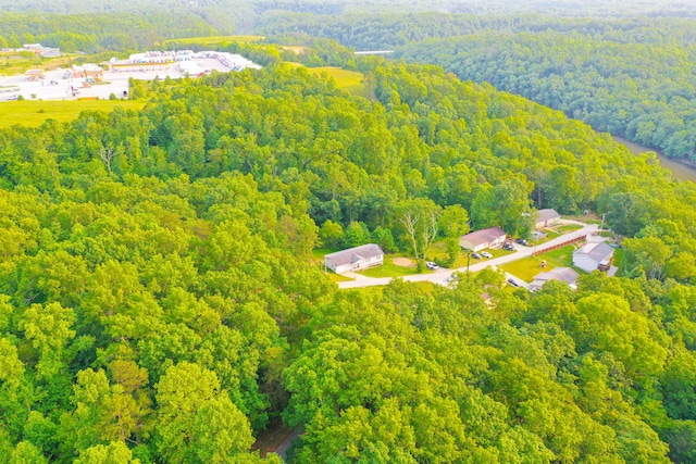 15 April Ln, Corbin, KY 40701 - bird's eye view of a heavily wooded area