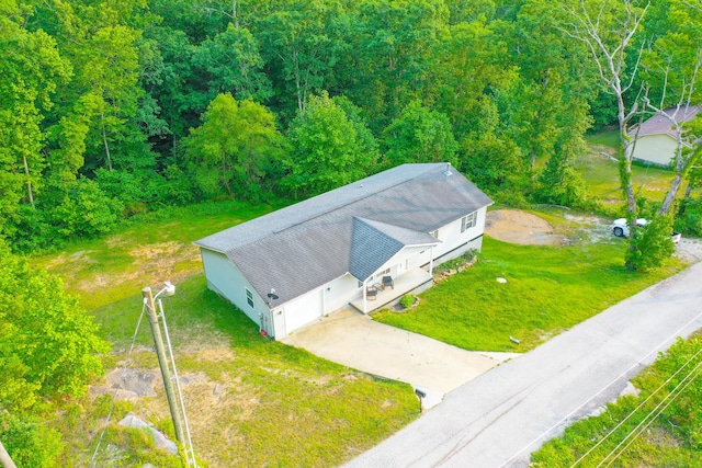 15 April Ln, Corbin, KY 40701 - view of subject property with a heavily wooded area