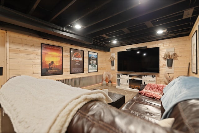 2003 Cresent Cir, Corbin, KY 40701 - home theater with wood walls