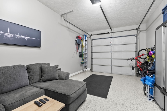 10910 Kings Crown Dr, Prospect, KY 40059 - garage featuring a garage door opener and baseboards