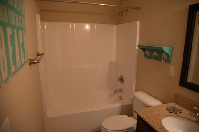 4745 Willman Way, Lexington, KY 40509 - bathroom with toilet, vanity, and bathing tub / shower combination
