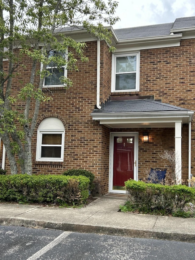 1125 Turkey Foot Rd Unit 3, Lexington, KY 40502 - doorway to property featuring brick siding