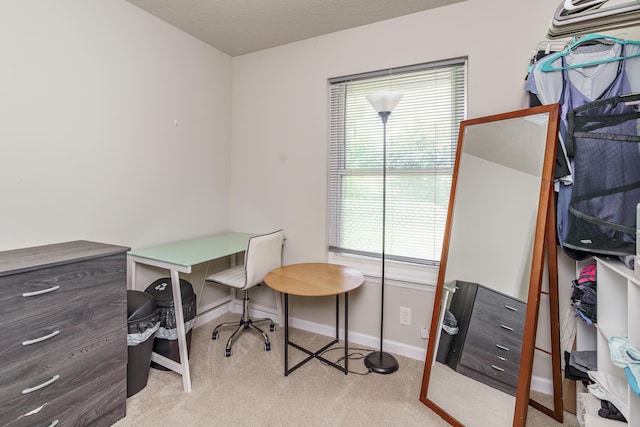 2812 Winter Park Dr, Lexington, KY 40517 - home office featuring carpet floors and baseboards