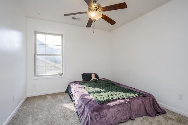 753 Woodhaven Pl, Lexington, KY 40514 - bedroom with carpet flooring, baseboards, and a ceiling fan