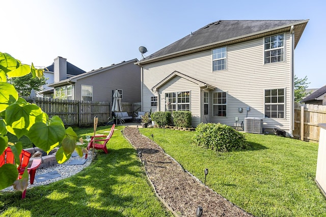 753 Woodhaven Pl, Lexington, KY 40514 - rear view of property with central AC