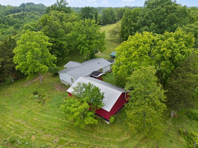 2125 High Reeves Spur 1, Richmond, KY 40475 - view from above of property with a heavily wooded area