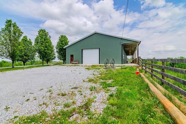 3900 Upper Sharpsburg, Carlisle, KY 40311 - view of pole building with gravel driveway