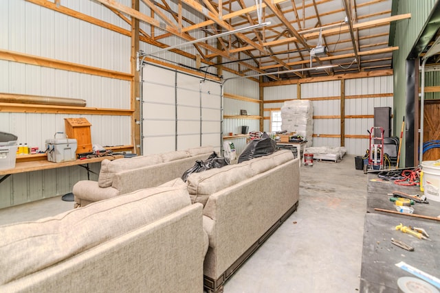 3900 Upper Sharpsburg, Carlisle, KY 40311 - garage featuring metal wall