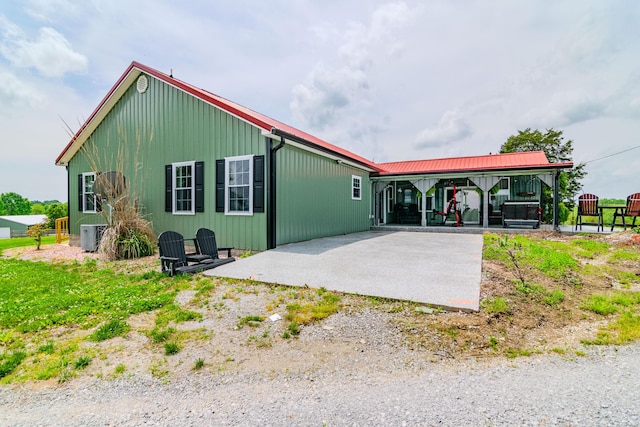 3900 Upper Sharpsburg, Carlisle, KY 40311 - rear view of house with central air condition unit