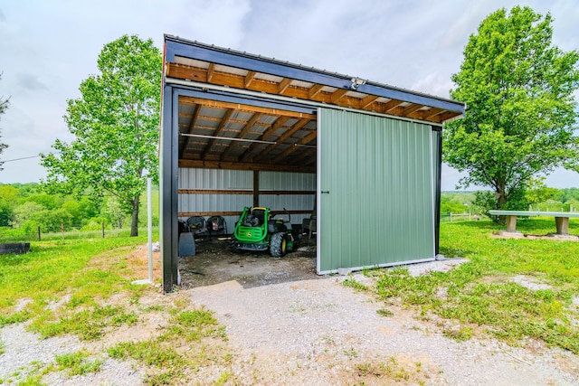 3900 Upper Sharpsburg, Carlisle, KY 40311 - view of pole building with dirt driveway