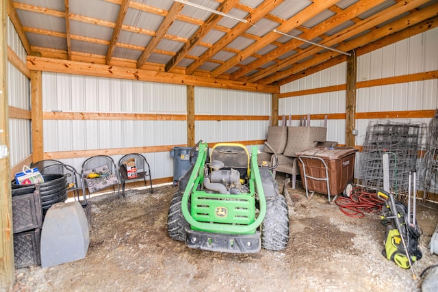 3900 Upper Sharpsburg, Carlisle, KY 40311 - garage featuring metal wall