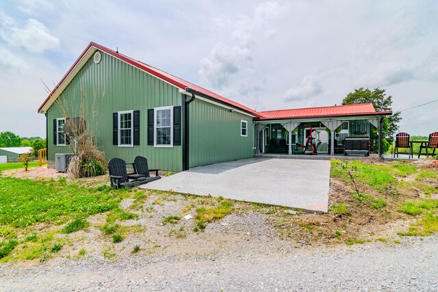 3900 Upper Sharpsburg, Carlisle, KY 40311 - rear view of house with central air condition unit
