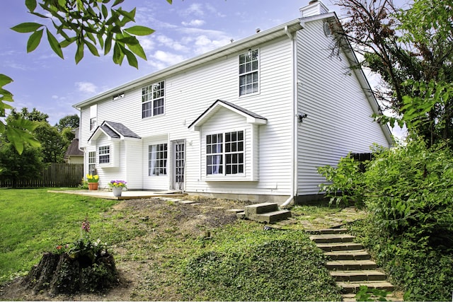 113 Bramble Ct, Nicholasville, KY 40356 - rear view of house featuring a patio area