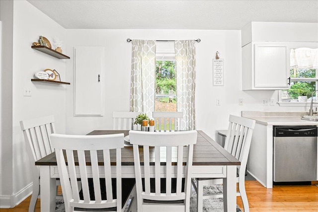 1008 Ramsey Branch Rd, Artemus, KY 40903 - dining room with plenty of natural light, light wood-type flooring, and baseboards