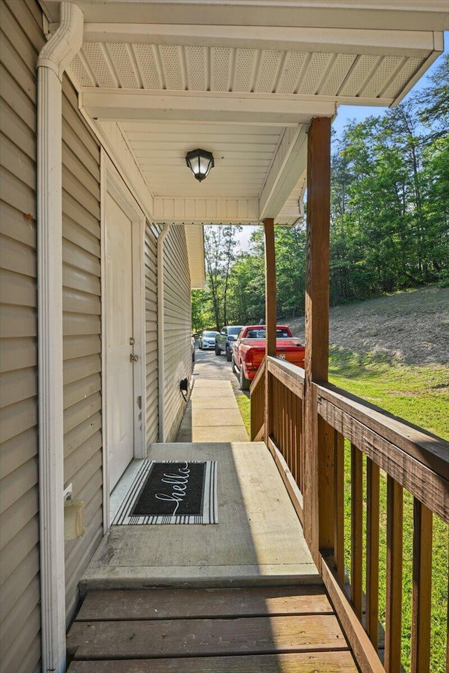 1008 Ramsey Branch Rd, Artemus, KY 40903 - view of wooden terrace
