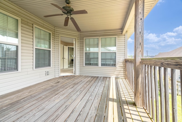 1805 Rachels Run, Lexington, KY 40509 - deck featuring ceiling fan
