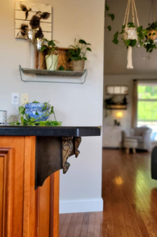 754 Countryside Cir, Mount Vernon, KY 40456 - detailed view of wood finished floors