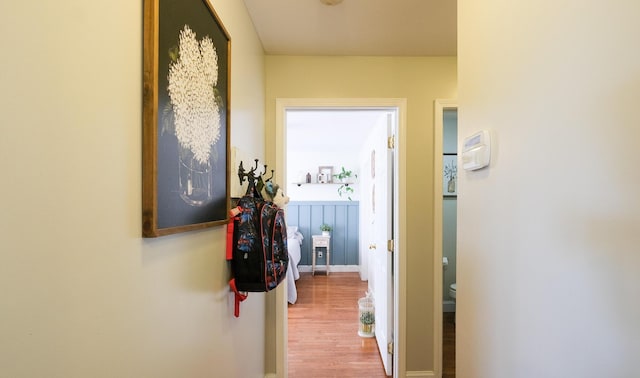 754 Countryside Cir, Mount Vernon, KY 40456 - hallway with wood finished floors