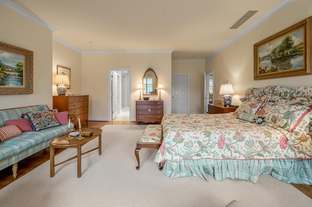 100 Idle Hour Dr Unit 8, Lexington, KY 40502 - bedroom featuring ornamental molding and wood finished floors