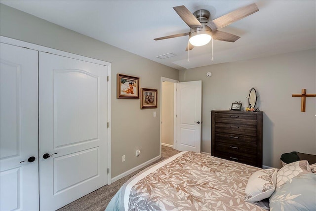 1202 Equestrian Way, Frankfort, KY 40601 - carpeted bedroom featuring baseboards and ceiling fan
