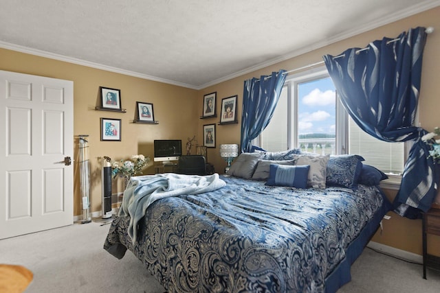137 Indian Cave Subdivision, Monticello, KY 42633 - bedroom with carpet floors, ornamental molding, and baseboards