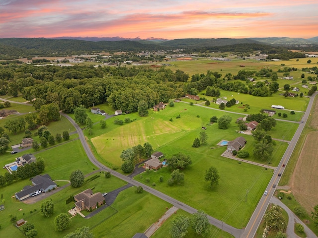 137 Indian Cave Subdivision, Monticello, KY 42633 - bird's eye view of a mountain backdrop