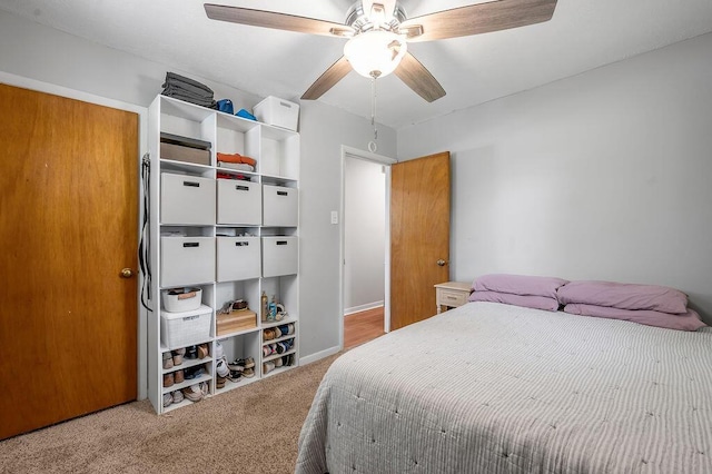 1976 Greenleaf Dr, Lexington, KY 40505 - bedroom featuring carpet and a ceiling fan