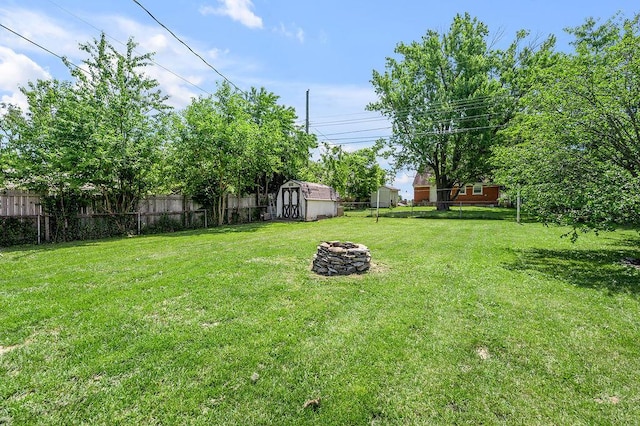 1976 Greenleaf Dr, Lexington, KY 40505 - view of yard featuring a fire pit