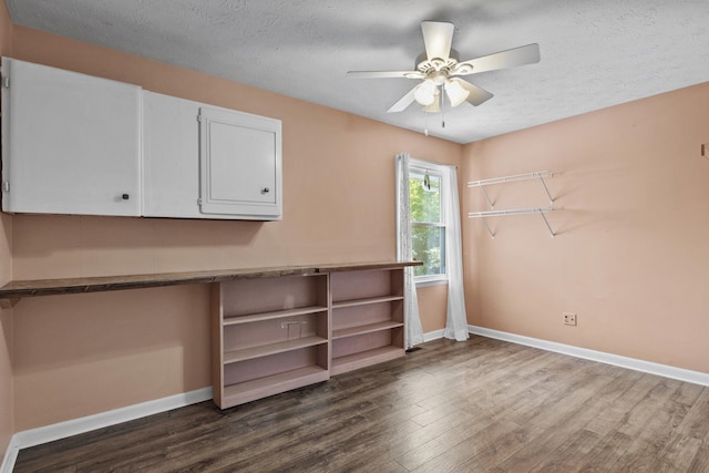 3744 Appian Way, Lexington, KY 40517 - interior space with ceiling fan and dark wood-style floors