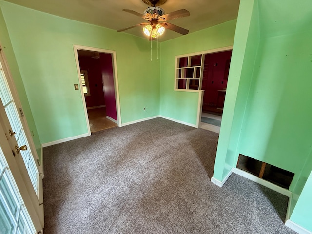 215 Bellevue Ave, Wilmore, KY 40390 - spare room featuring carpet and ceiling fan