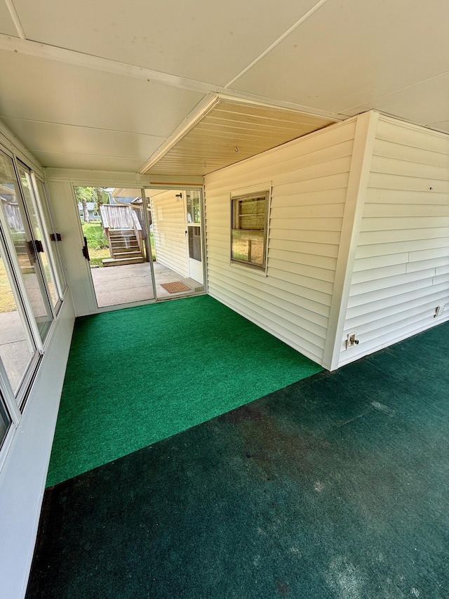 215 Bellevue Ave, Wilmore, KY 40390 - view of unfurnished sunroom