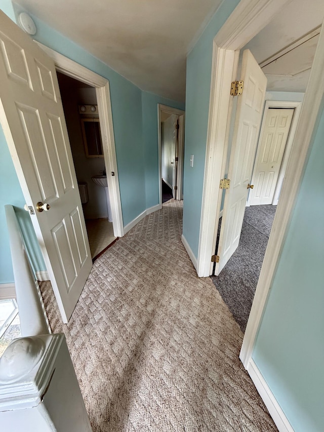 215 Bellevue Ave, Wilmore, KY 40390 - hallway with carpet flooring and baseboards