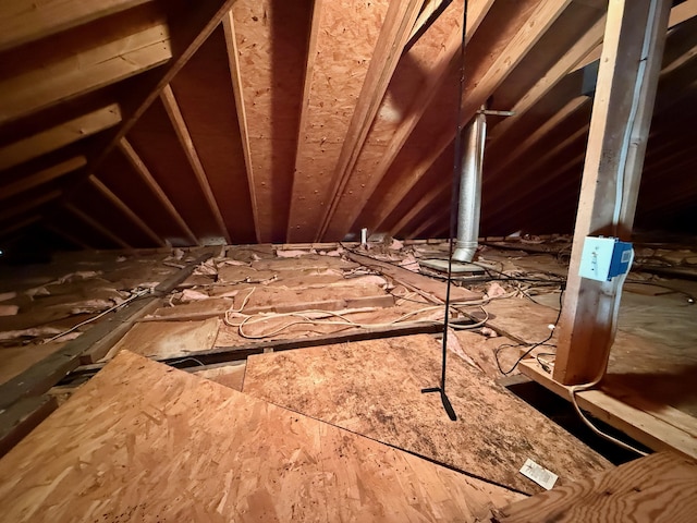 215 Bellevue Ave, Wilmore, KY 40390 - view of unfinished attic