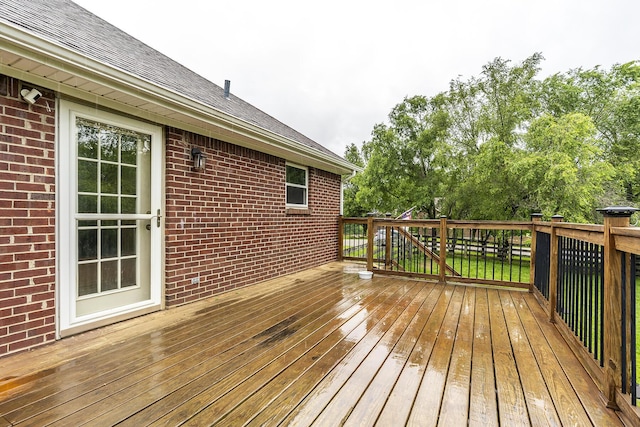 1324 Travis Dr, Richmond, KY 40475 - view of wooden deck
