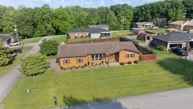 141 Springfield Dr, Corbin, KY 40701 - view from above of property featuring a heavily wooded area