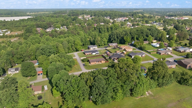 141 Springfield Dr, Corbin, KY 40701 - aerial overview of property's location featuring a forest