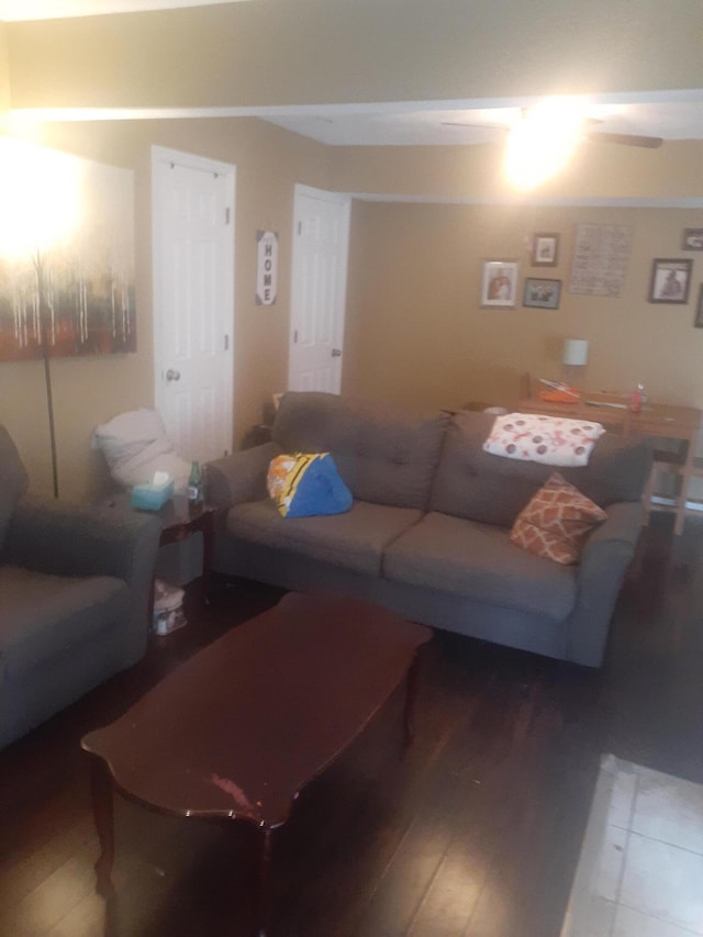414 Darby Creek Rd Unit B, Lexington, KY 40509 - living room with wood finished floors