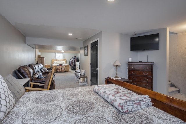 162 Johnstone Trl, Georgetown, KY 40324 - bedroom with carpet flooring and recessed lighting