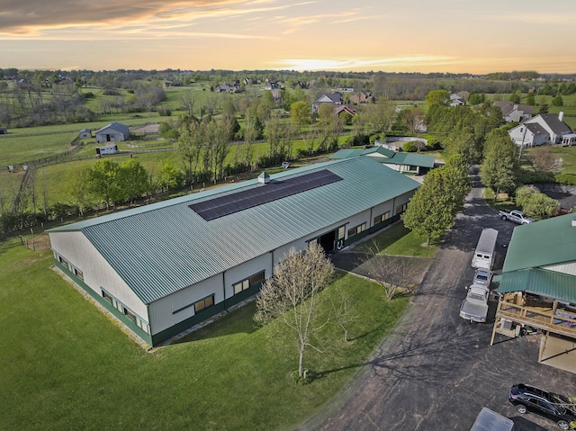 106 Sand Piper Ct, Midway, KY 40347 - drone / aerial view of a tree filled landscape
