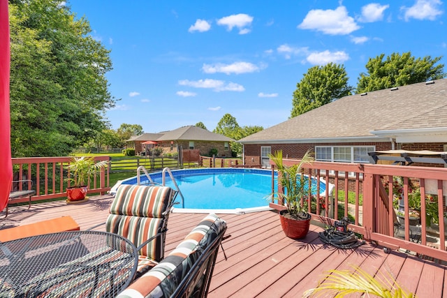 204 Keith Dr, Berea, KY 40403 - view of swimming pool with a deck