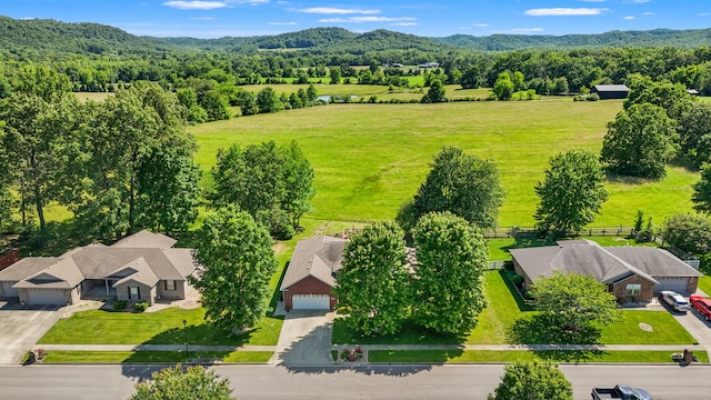 204 Keith Dr, Berea, KY 40403 - aerial view of property and surrounding area with a mountainous background