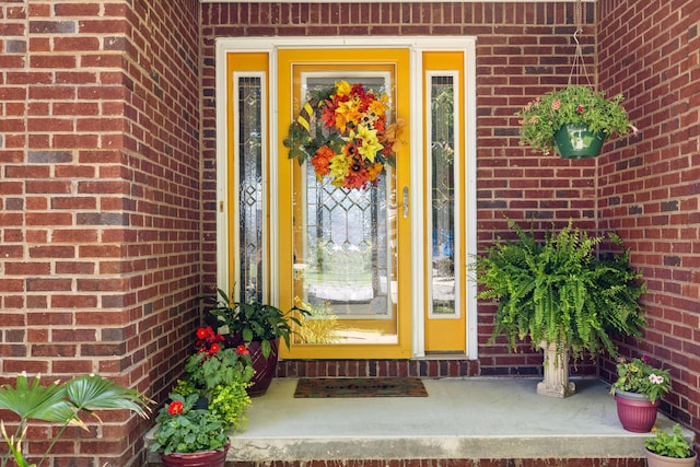 204 Keith Dr, Berea, KY 40403 - property entrance with brick siding