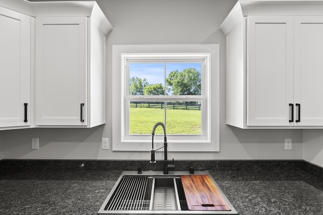 202 Max Cavnes Rd, Danville, KY 40422 - kitchen featuring a sink and white cabinets