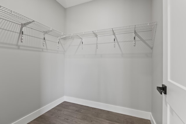202 Max Cavnes Rd, Danville, KY 40422 - spacious closet with dark wood-style flooring