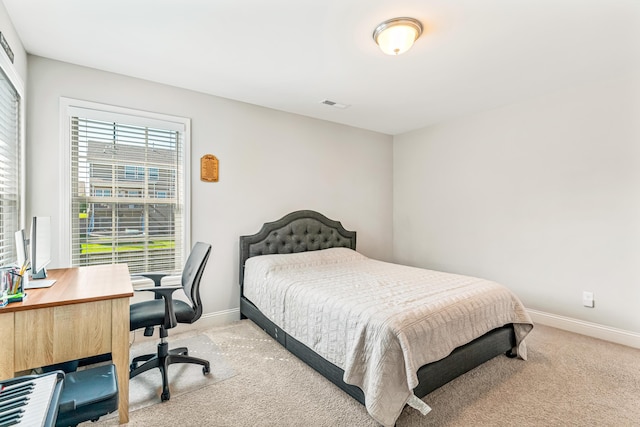 110 Kinglet Pt, Nicholasville, KY 40356 - bedroom with light colored carpet, baseboards, and a desk