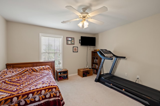 988 Fiddler Creek Way, Lexington, KY 40515 - carpeted bedroom featuring ceiling fan and baseboards