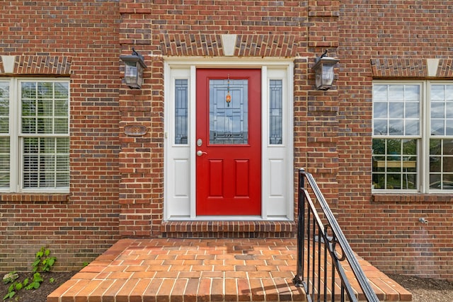 988 Fiddler Creek Way, Lexington, KY 40515 - doorway to property featuring brick siding