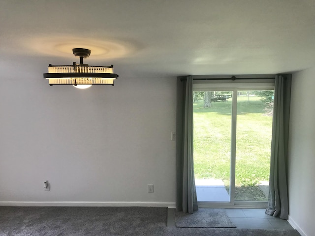 5713 Bybee Rd, Ashland, KY 41102 - unfurnished dining area with plenty of natural light and baseboards