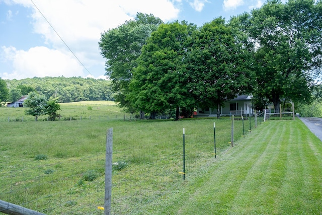 1987 White Rock Rd, Mount Vernon, KY 40456 - view of yard featuring a view of countryside